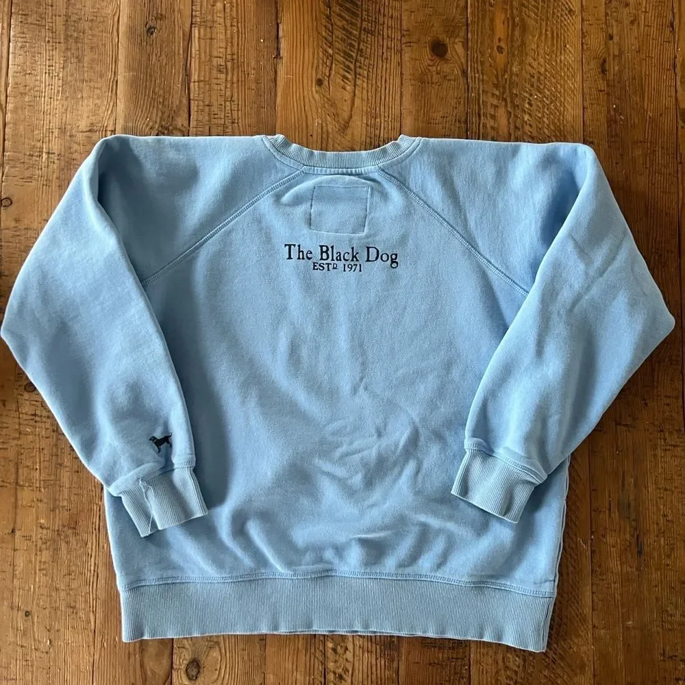 The Black Dog Light Blue Crewneck - Picture 4 of 4